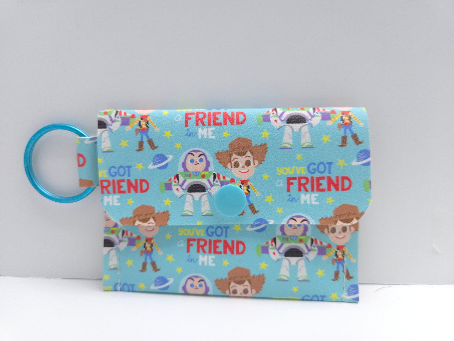 You've Got A Friend In Me Single Pocket Card Wallet Ready To Ship
