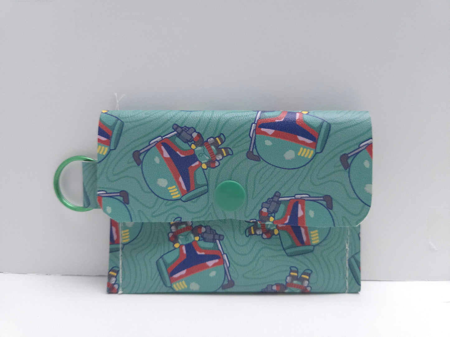 Boba Fett Single Pocket Card Wallet Ready To Ship
