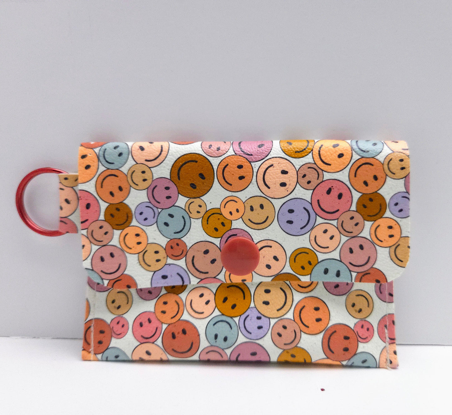 All Smiles Single Pocket Card Wallet Ready To Ship