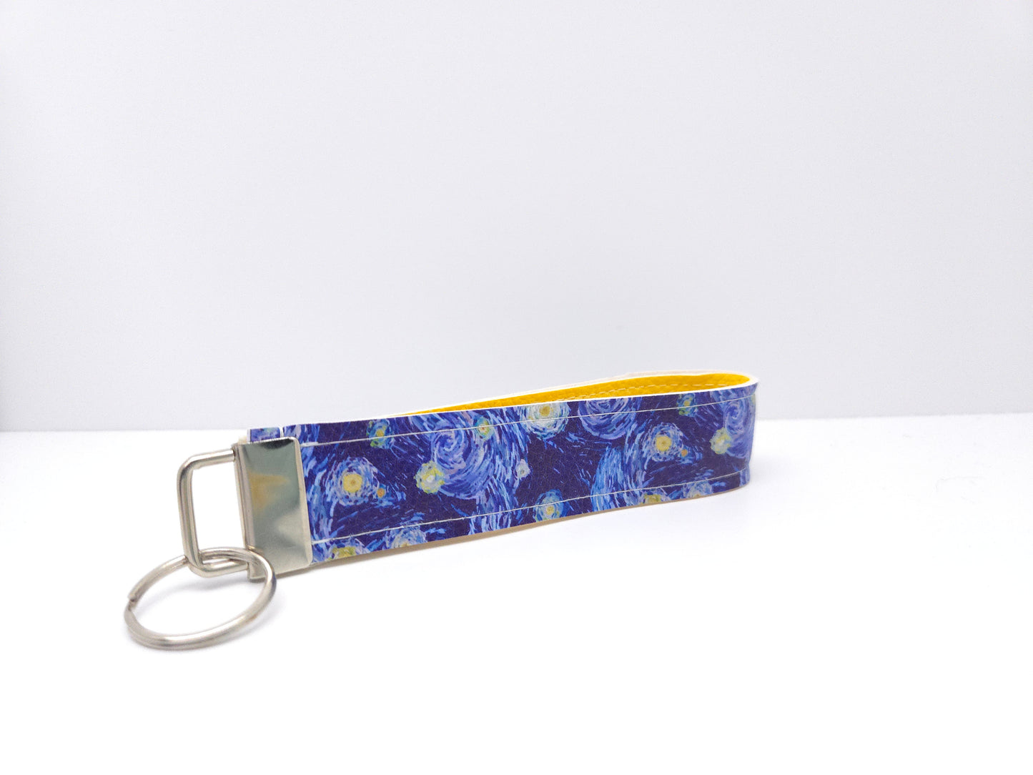 Starry Night Two Layer Key Fob Ready To Ship