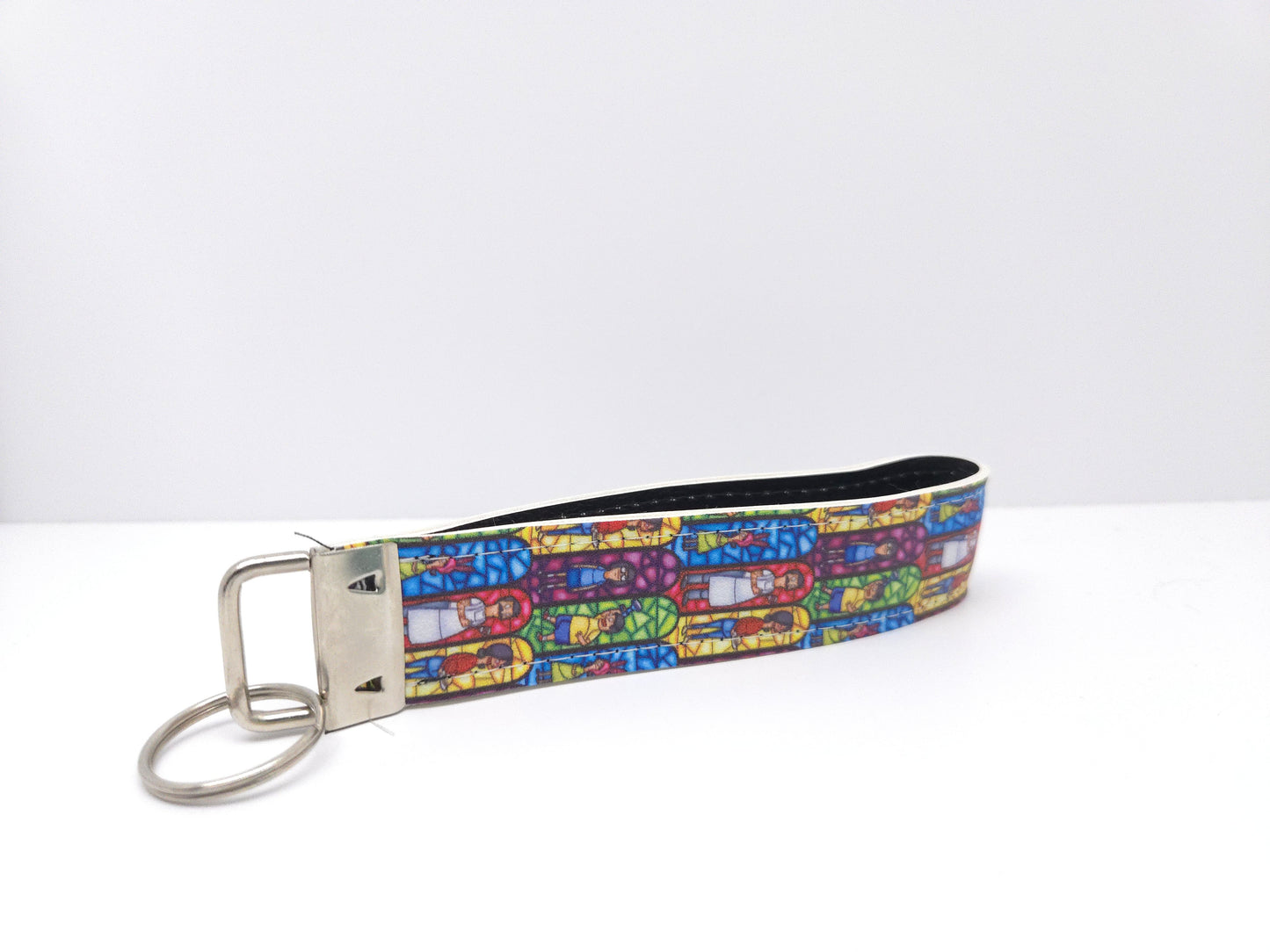 Burgers For All Two Layer Key Fob Ready To Ship