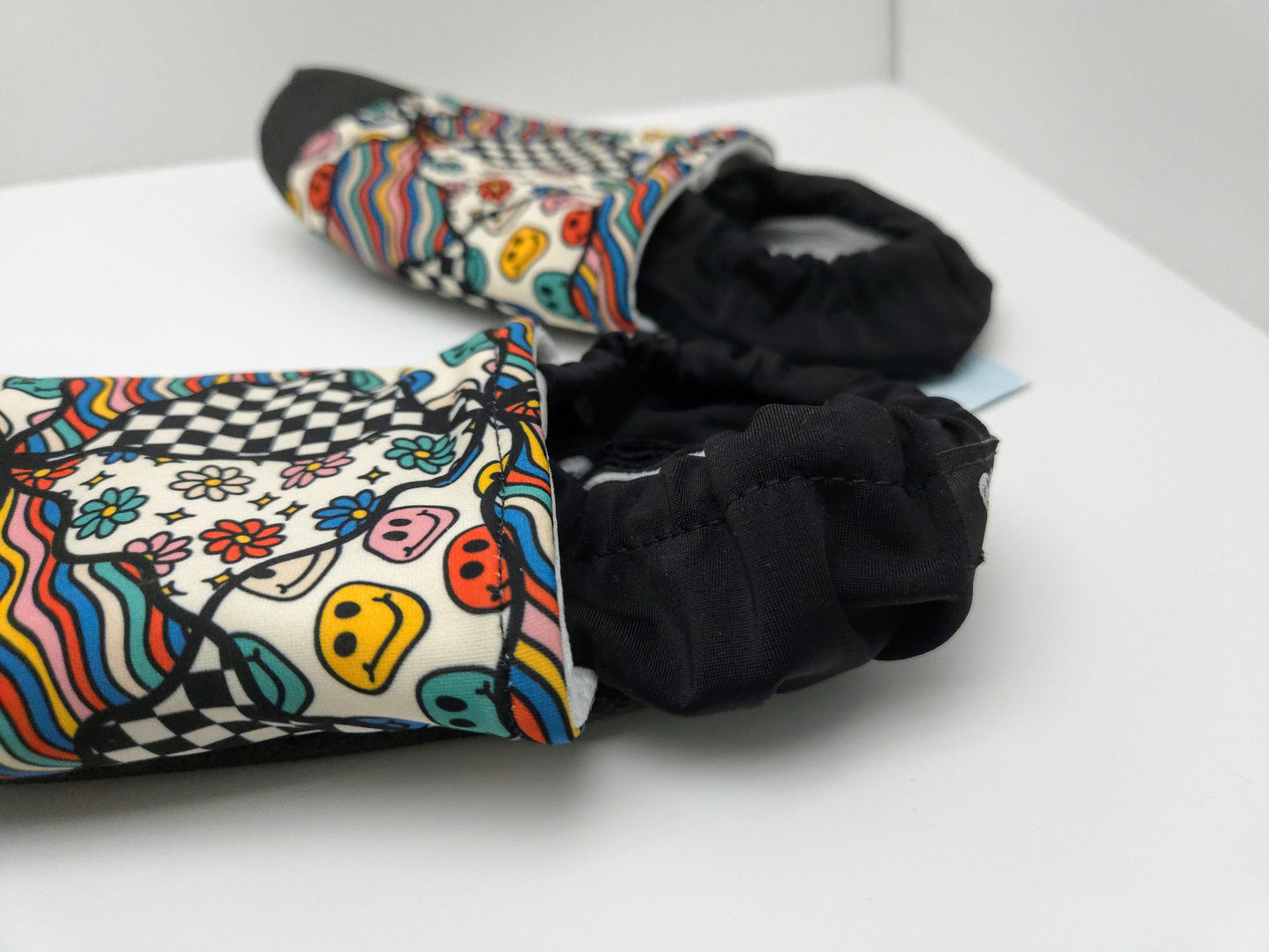 T12 Groovy Swirls w TG Swim Shoes - Ready To Ship * SECONDS*