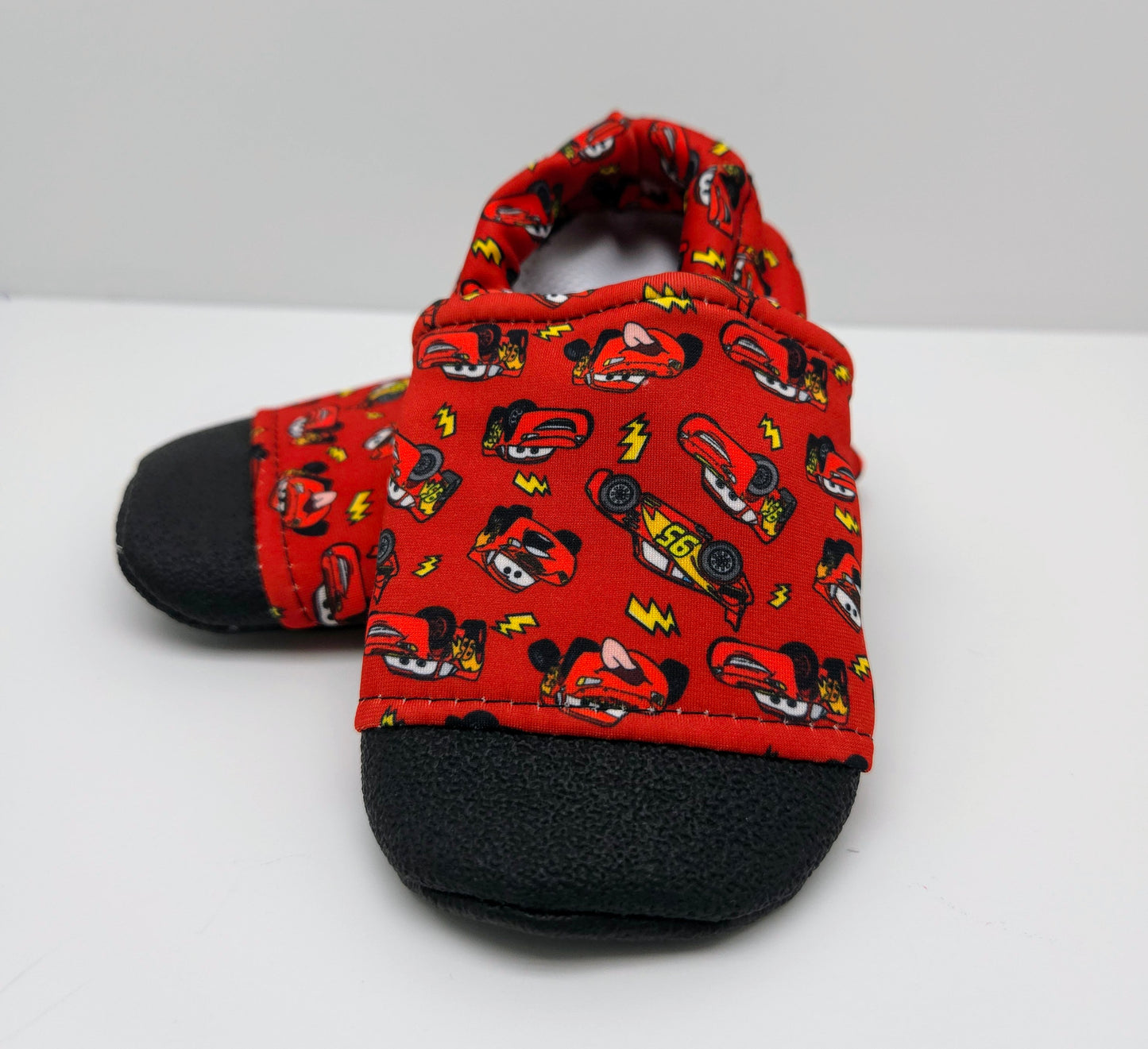 18-24 Lightning McQueen Cars Swim Shoes w. TG - Ready To Ship