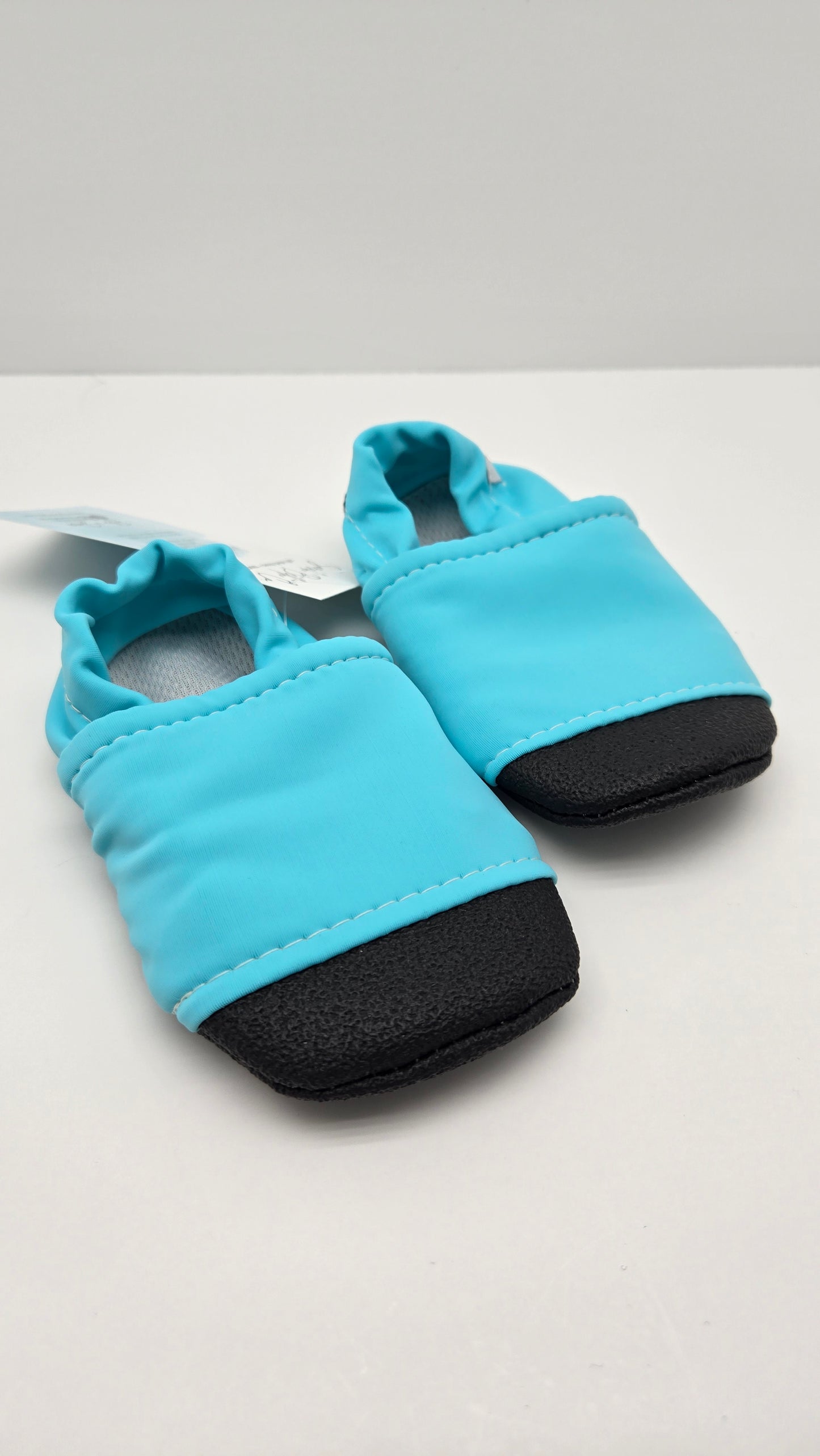 12-18 Aqua Solid Swim Shoes - Ready To Ship