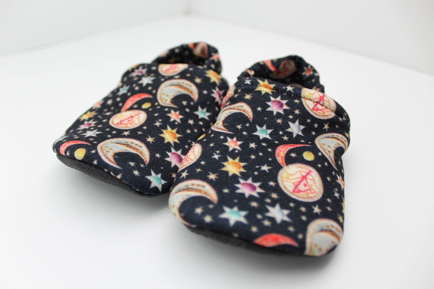 12-18 Mesh Embroidery Moons Everyday Shoes - Ready To Ship