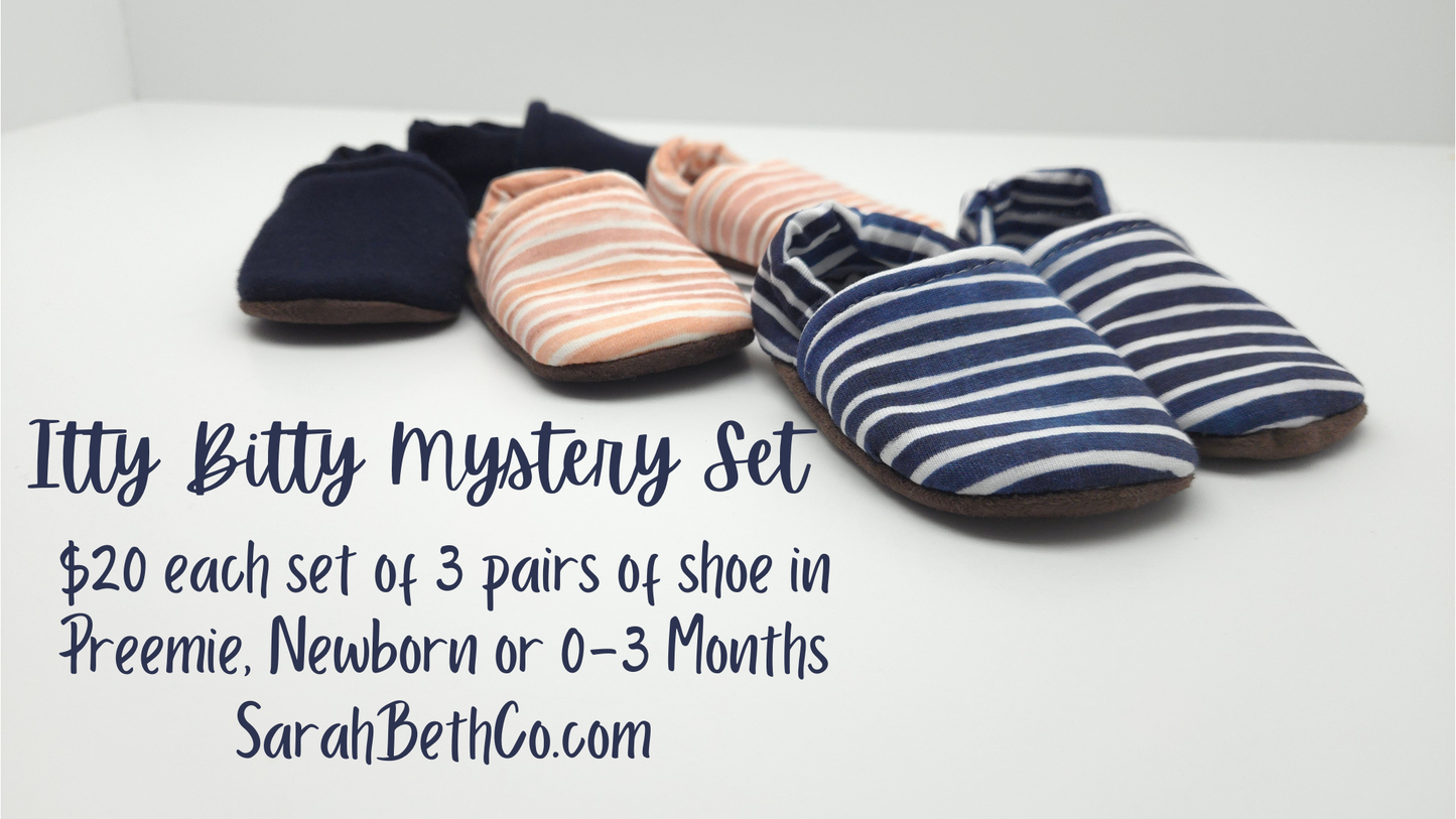Set of 3 Small Mystery Everyday Shoes Preorder / 1-3 week TAT SALE