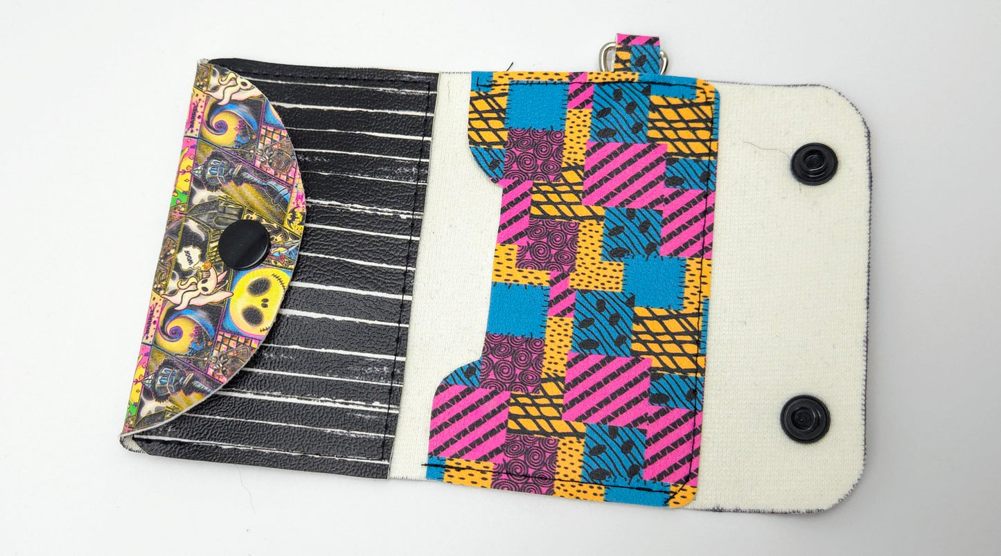 Patchwork Jack NBC Pocket Card Combo Wallet Ready To Ship