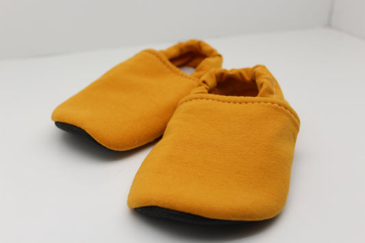Mustard Solid Shoes Everyday Shoes Preorder - 3/4 week TAT - Lace Optional