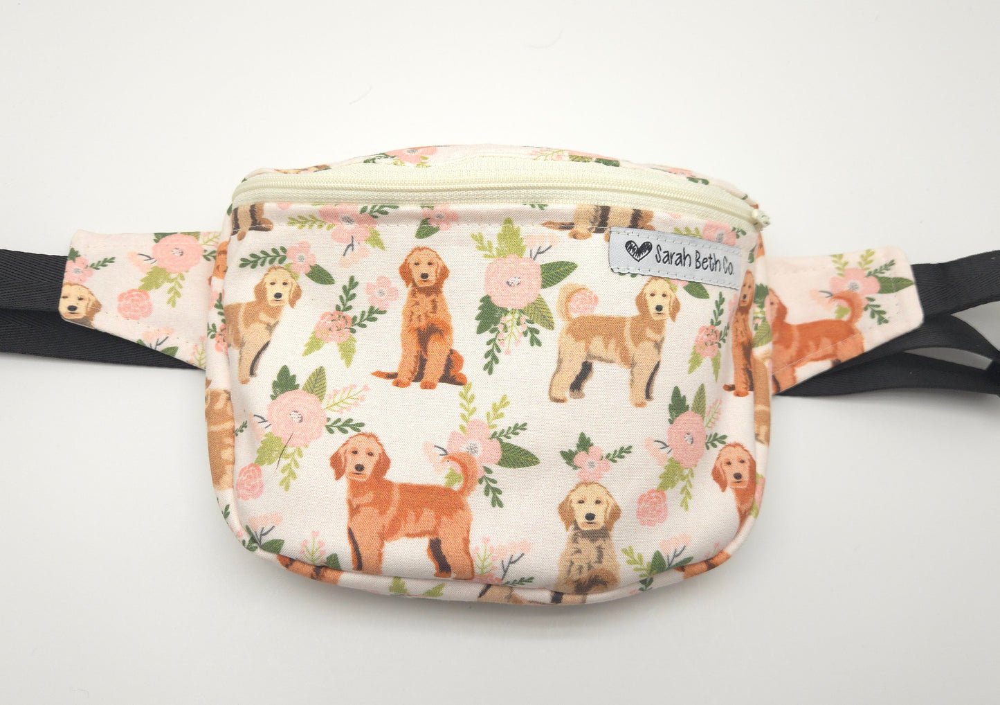 Golden Doodles Medium Bum Bag / Adult S-XXL Strap - Ready To Ship