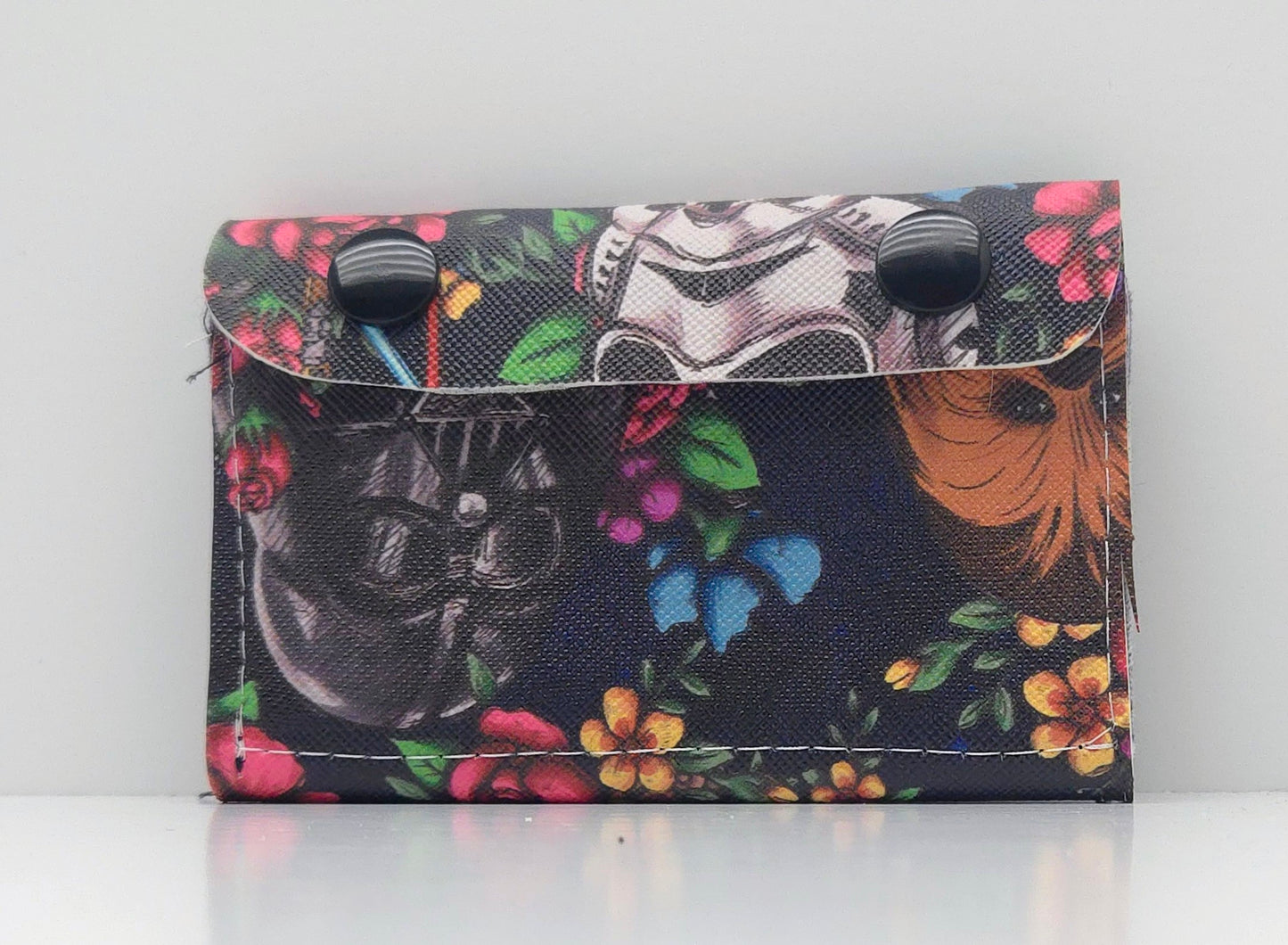 Black Galaxy Wars Pocket Card Combo Wallet Ready To Ship