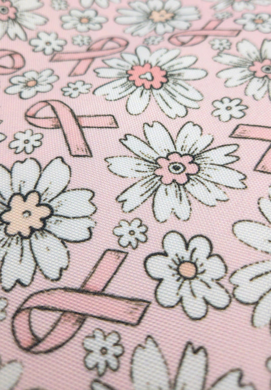 Pink Ribbon Breast Cancer Awarness Custom Bum Bag / 1-3 Week TAT