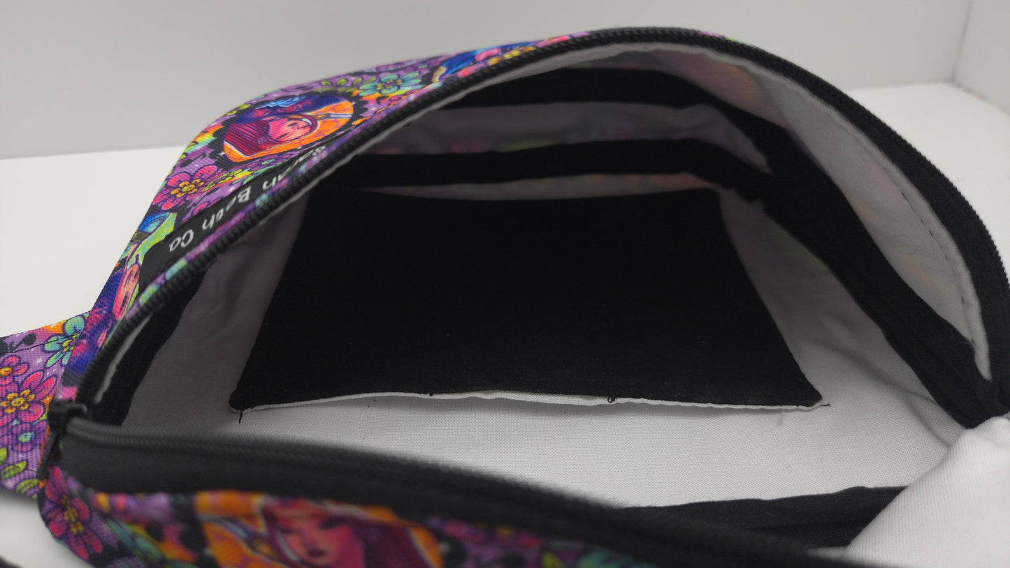 K Pop Portraits Medium Bum Bag / Youth Strap / Cash Pocket - Ready To Ship
