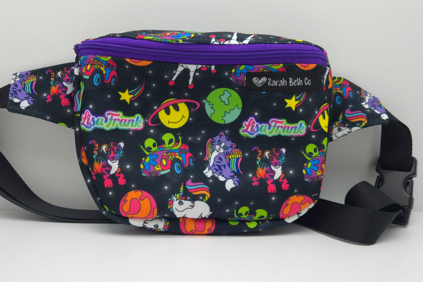 Black Lisa Frank Bum Bag Preorder / 1-3 Week TAT