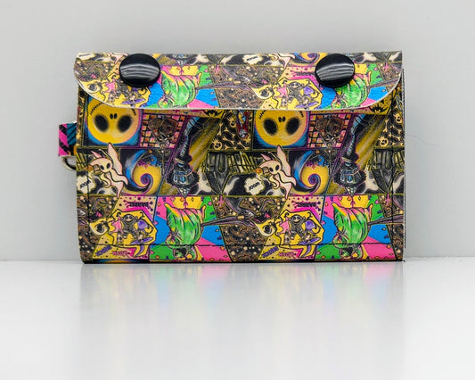 Patchwork Jack NBC Pocket Card Combo Wallet Ready To Ship