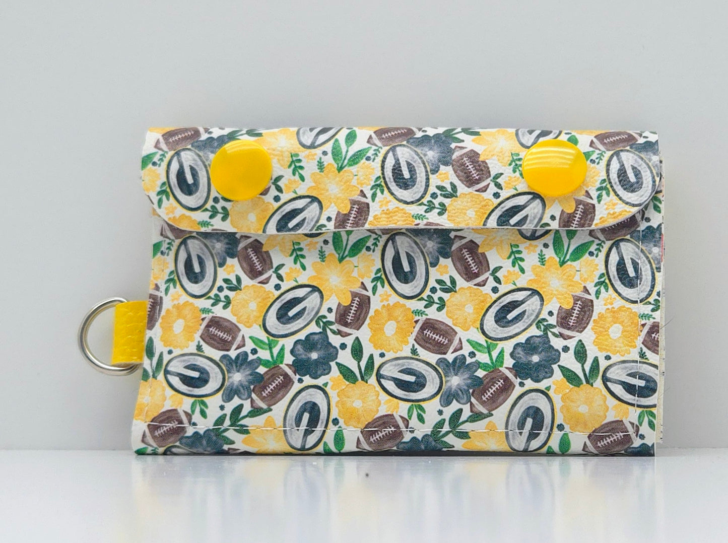 Green Bay Pocket Card Combo Wallet Ready To Ship